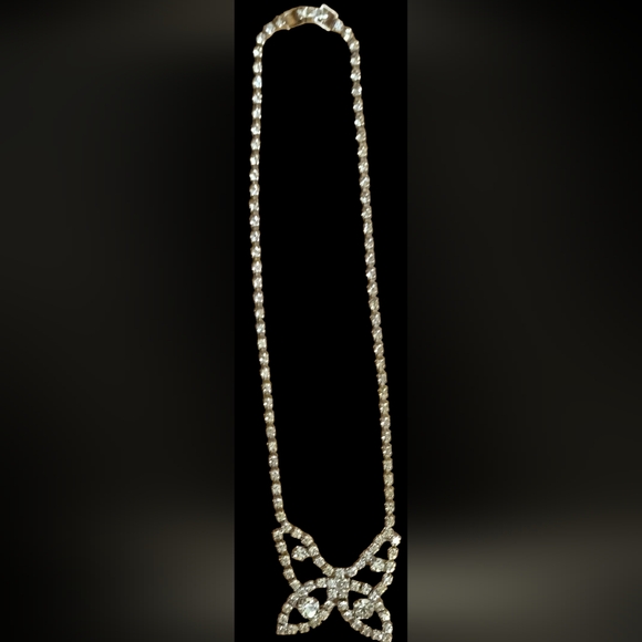 Jay Flex Rhinestone Necklace - Picture 4 of 4